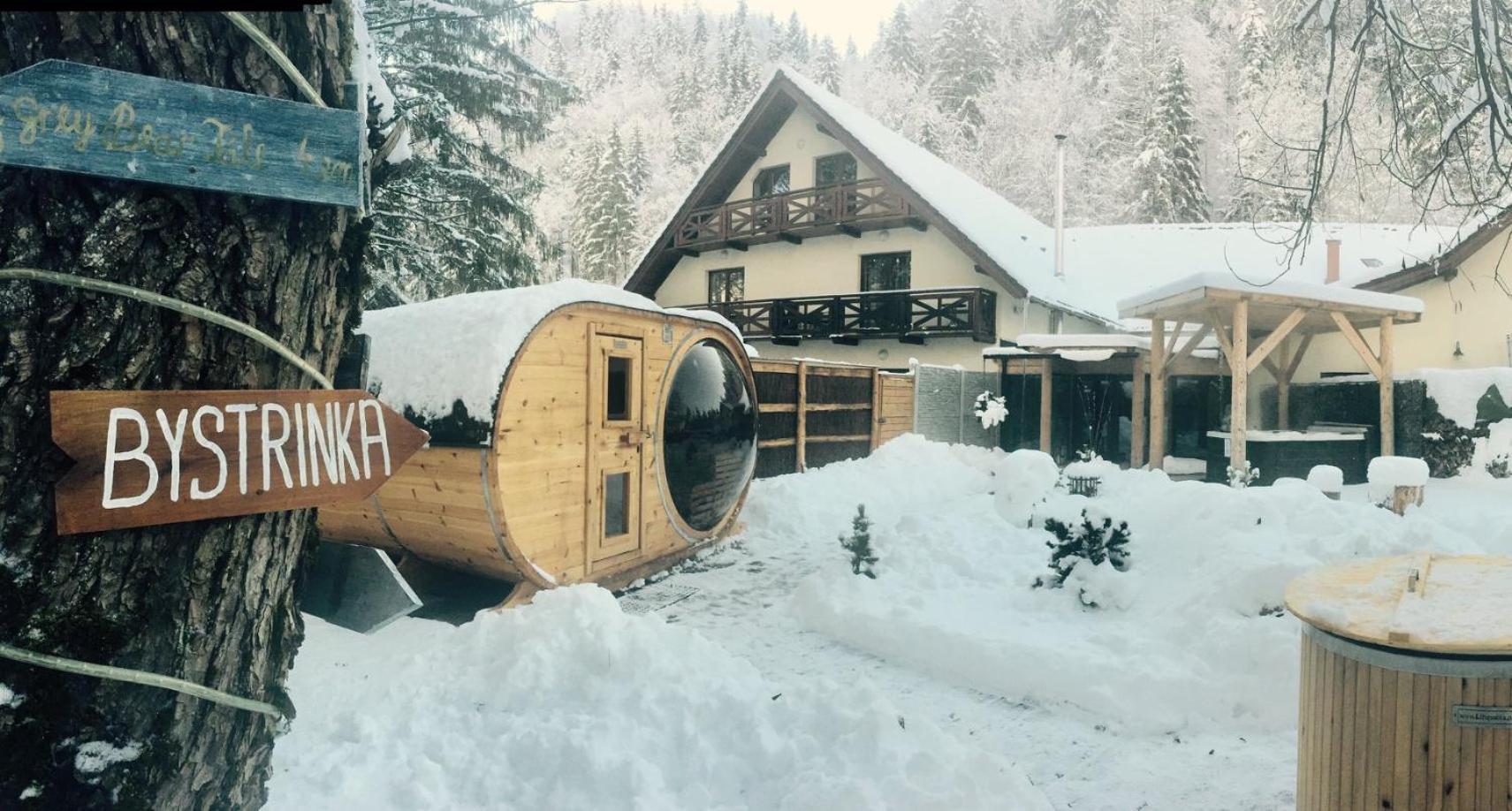 Penzion Bystrinka Tále Exteriér fotografie